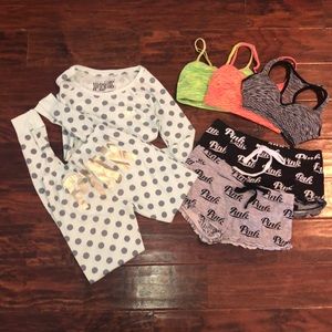 PINK xsmall pajama lot